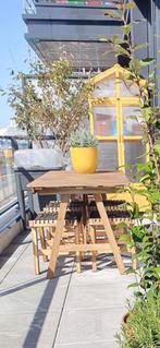 IKEA tuintafel en krukken Askholmen & stackholmen, Ophalen, Zo goed als nieuw