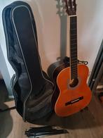 Spaanse gitaar + toebehoren, Ophalen, Gebruikt, Klassieke of Spaanse gitaar, Met koffer