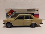 Old Bburago 1:24 Fiat 131 Super Mirafiori mosgroen  Vintage, Ophalen of Verzenden, Zo goed als nieuw, Bburago