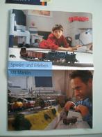 Marklin brochure a3 formaat:, Hobby en Vrije tijd, Modeltreinen | H0, Wisselstroom, Zo goed als nieuw, Märklin, Boek, Tijdschrift of Catalogus