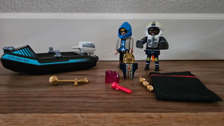 Playmobil City Action Politie Jetpack Arrestatie 70782, Kinderen en Baby's, Speelgoed | Playmobil, Zo goed als nieuw, Ophalen of Verzenden