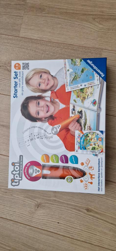 Tiptoi Starterset Wereldatlas - Nieuw in doos!, Kinderen en Baby's, Speelgoed | Educatief en Creatief, Nieuw, Taal en Lezen, Ontdekken