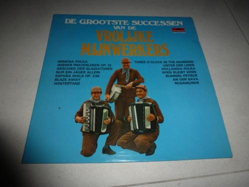 Vinyl LP De grootste successen van DE VROLIJKE MIJNWERKERS 2, Cd's en Dvd's, Vinyl | Nederlandstalig, Zo goed als nieuw, Levenslied of Smartlap