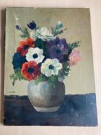 Bloemenschilderij., Ophalen, Schilderij, Minder dan 50 cm