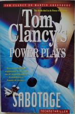 Boek Tom Clancy’s Power Play Sabotage, Gelezen, Amerika, Ophalen of Verzenden, Tom Clancy