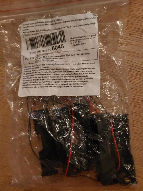 Batterijhouder voor 1 x AAA batterij - Nieuw, Audio, Tv en Foto, Accu's en Batterijen, Nieuw, Ophalen of Verzenden