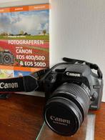 CANON Digitale camara EOS 500-D, Audio, Tv en Foto, Fotocamera's Digitaal, Spiegelreflex, Canon, Zo goed als nieuw, Ophalen