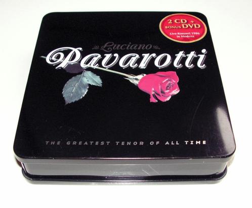 Luciano Pavarotti The Greatest Tenor of All Time 2 CDs+1dvd, Cd's en Dvd's, Cd's | Klassiek, Zo goed als nieuw, Opera of Operette