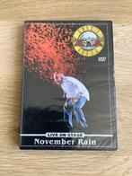 DVD GUNS ‘N ROSES-NOVEMBER RAIN., Alle leeftijden, Ophalen of Verzenden, Nieuw in verpakking, Muziek en Concerten