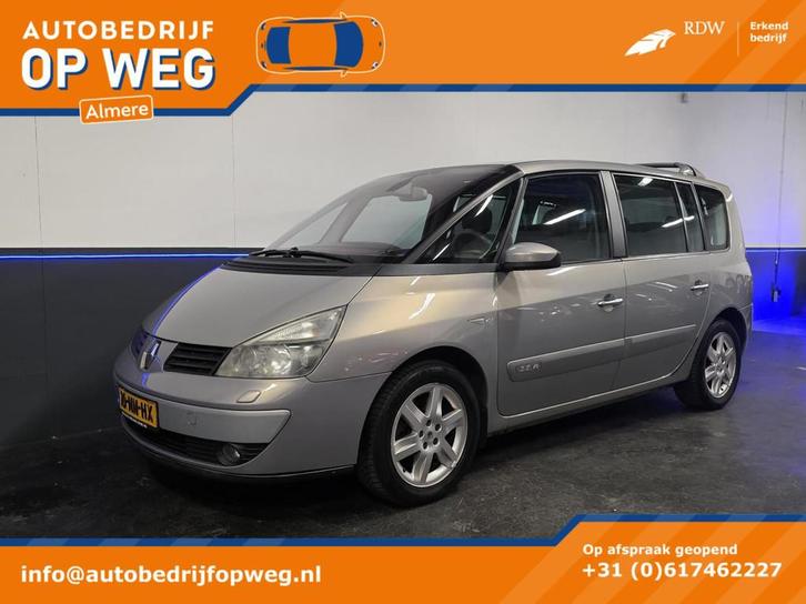 Renault Espace 3.5 V6 Initiale | Automaat | 7 persoons | Nw, Auto's, Renault, Bedrijf, Te koop, Espace, ABS, Airbags, Airconditioning