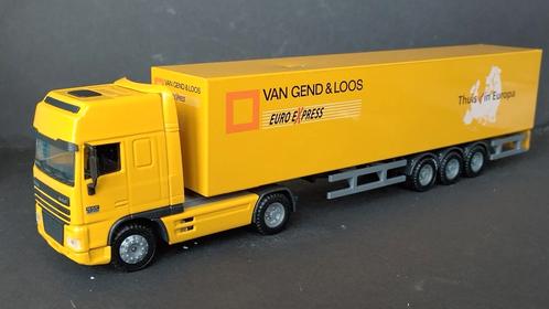 Daf 95 XF Van Gend En Loos euroexpress 1:50 Joal CSE Pol, Hobby en Vrije tijd, Modelauto's | 1:50, Zo goed als nieuw, Bus of Vrachtwagen