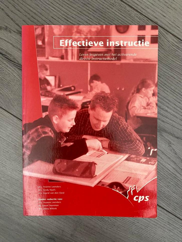 Y. Leenders - Effectieve instructie, Boeken, Wetenschap, Zo goed als nieuw, Ophalen