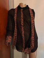 SCOTCH&SODA blouse met sjaaltje maat m origineel ZGAN, Maat 38/40 (M), Zwart, G, T