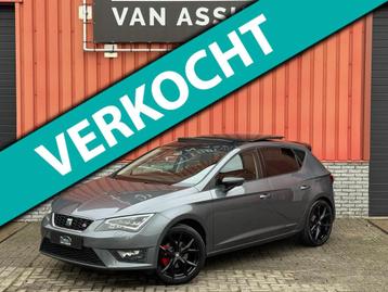 Seat LEON 1.4 EcoTSI FR Carplay Pano Cruise Sfeer DAB PDC 18 beschikbaar voor biedingen