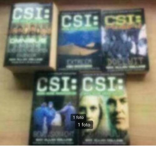 5 CSI,crime scène investigation,geschreven door Max Collins, Boeken, Thrillers, Gelezen, Nederland, Ophalen of Verzenden