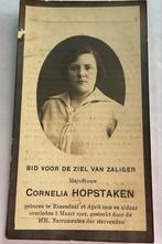 Cornelia Hopstaken Roosendaal 1929, Verzenden, Bidprentje