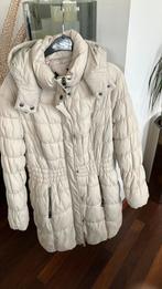 Beige winterjas M/L, Ophalen of Verzenden, Zo goed als nieuw, Beige