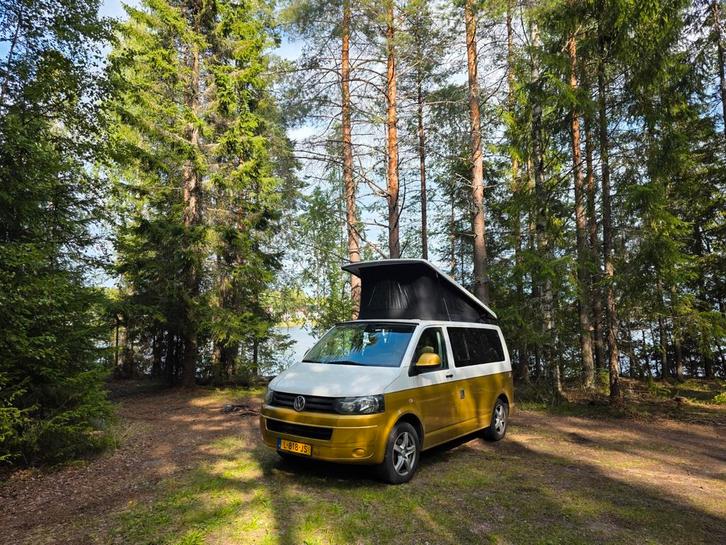 Volkswagen Camperbusje uit 2013, Caravans en Kamperen, Campers, Particulier, tot en met 4, Buscamper of Camperbus, Volkswagen