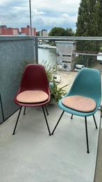1 Vitra Eames Plastic Side Chair RE DSX stoel, Huis en Inrichting, Stoelen, Ophalen, Kunststof, Gebruikt, Twee