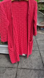 Lang rood katoenen vest ZILCH, maat S, Kleding | Dames, Verzenden, Maat 36 (S), Gedragen, Zilch