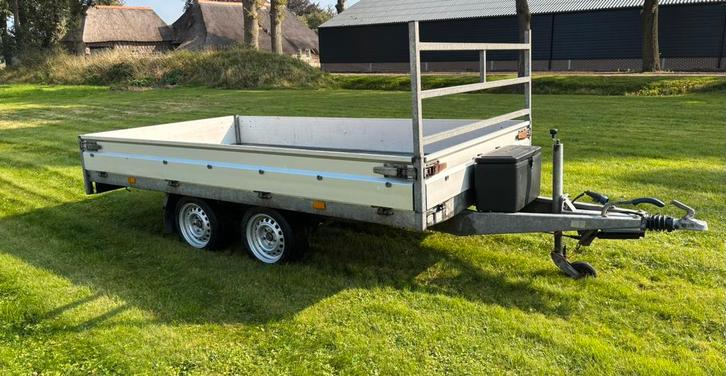 Hapert tandemasser 335x180 zeer netjes!, Auto diversen, Aanhangers en Bagagewagens, Zo goed als nieuw, Ophalen