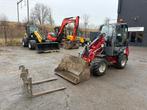 Weidemann 1280 Mini shovel TOP MACHINE!!!, Ophalen, Wiellader of Shovel