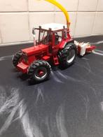 International 1056 verbouwd met hakselaar, Hobby en Vrije tijd, Modelauto's | 1:32, Ophalen of Verzenden, Zo goed als nieuw, Tractor of Landbouw