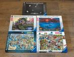 Ravensburger puzzels (5 stuks), Ophalen of Verzenden, 500 t/m 1500 stukjes, Zo goed als nieuw, Legpuzzel