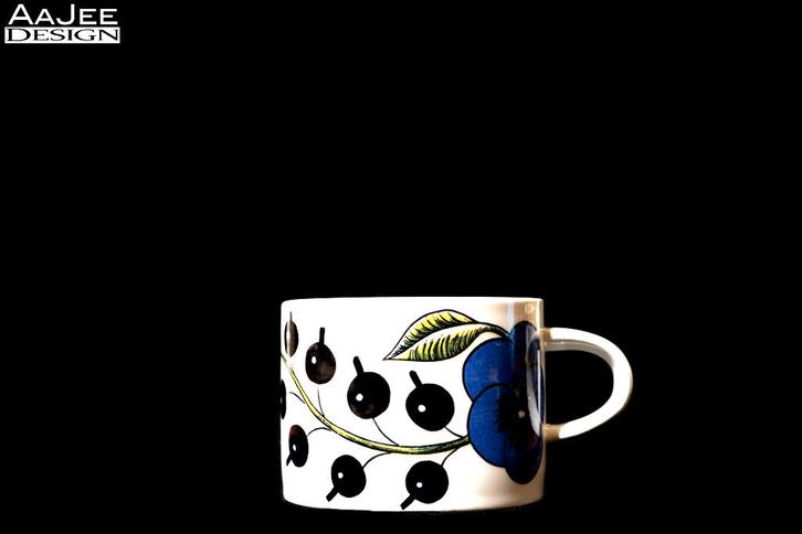 Arabia Finland Paratiisi  Theekop – Birger Kaipiainen – 1969, Huis en Inrichting, Keuken | Servies, Gebruikt, Kop(pen) en/of Schotel(s)