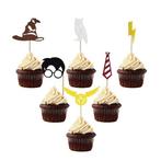 Harry Potter cupcake prikkers, Nieuw, Versiering, Ophalen of Verzenden
