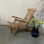 Ligbed - 4 standen - teakhout - opklapbaar - TTM Wonen, TTM Wonen, Meubels – (Perzische) Tapijten en Woonaccessoires, Taag 63, 2491 CS, Den Haag (Forepark)