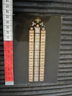 430. Kaart glas in lood Duitse Evangelische kerk, Ophalen of Verzenden, Ongelopen