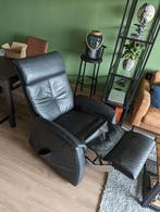 Elektrische fauteuil van Himolla, Huis en Inrichting, Fauteuils, Ophalen, Zo goed als nieuw, Leer