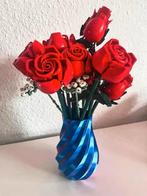 3D Geprinte Lego Bloemen Vaas, Huis en Inrichting, Woonaccessoires | Vazen, Kunststof, Overige kleuren, Nieuw, Ophalen of Verzenden
