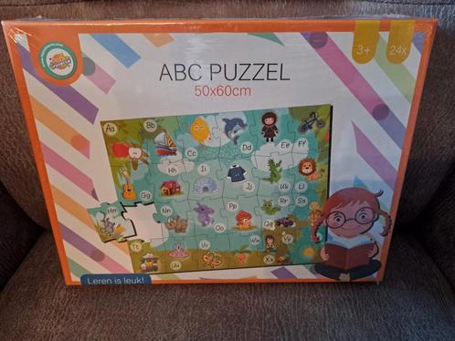 Abc alfabet puzzel 24 st nieuw afmeting 50 x 60 cm kado idee, Kinderen en Baby's, Speelgoed | Kinderpuzzels, Nieuw, 2 tot 4 jaar