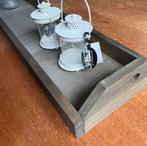 Grote houten presenteer plank, Ophalen, Zo goed als nieuw, Hout