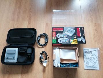 Zgan SNES mini classic compleet cib met adapter en case beschikbaar voor biedingen