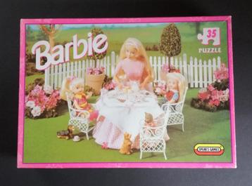 BARBIE 35 st. Puzzle 1996 Spear's Games // MATTEL, Inc beschikbaar voor biedingen