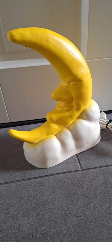Heico vintage maan lamp, Huis en Inrichting, Lampen | Tafellampen, Zo goed als nieuw, Minder dan 50 cm, Ophalen of Verzenden