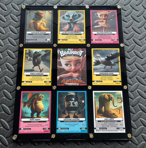 Skifidol Italian Brainrot | 8 cards | Ultra Pro kaarthouder, Hobby en Vrije tijd, Stickers en Plaatjes, Zo goed als nieuw, Meerdere plaatjes