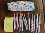 Set haaknaalden met etui, Hobby en Vrije tijd, Breien en Haken, Ophalen of Verzenden, Zo goed als nieuw, Haken, Patroon of Boek