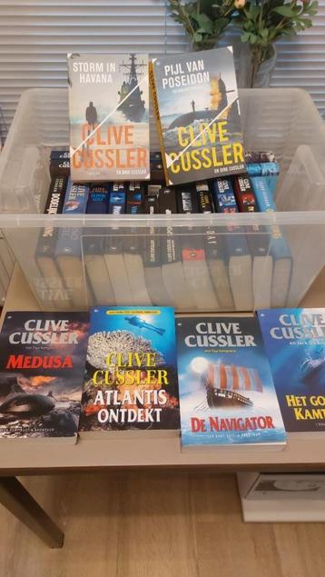 Clive Cussler boeken beschikbaar voor biedingen
