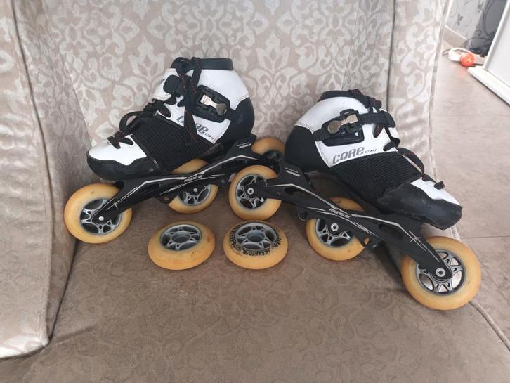 Powerslide jr maat 37, Sport en Fitness, Skeelers, Gebruikt, Inline skates 4 wielen, Powerslide, Ophalen
