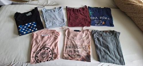 7 dames t-shirts., Kleding | Dames, Dames-kledingpakketten, Gedragen, Ophalen of Verzenden