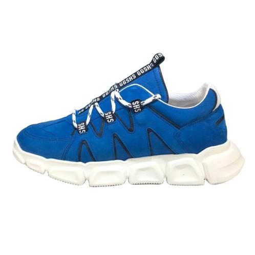 GIGA maat 37 lerensneaker veter blauw/zwart gratis verzenden, Kinderen en Baby's, Kinderkleding | Schoenen en Sokken, Nieuw, Schoenen