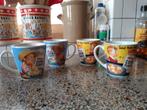 Servies Vintage Kellogg's mokken 4x samen :, Ophalen of Verzenden, Zo goed als nieuw, Overige stijlen, Kop(pen) en/of Schotel(s)