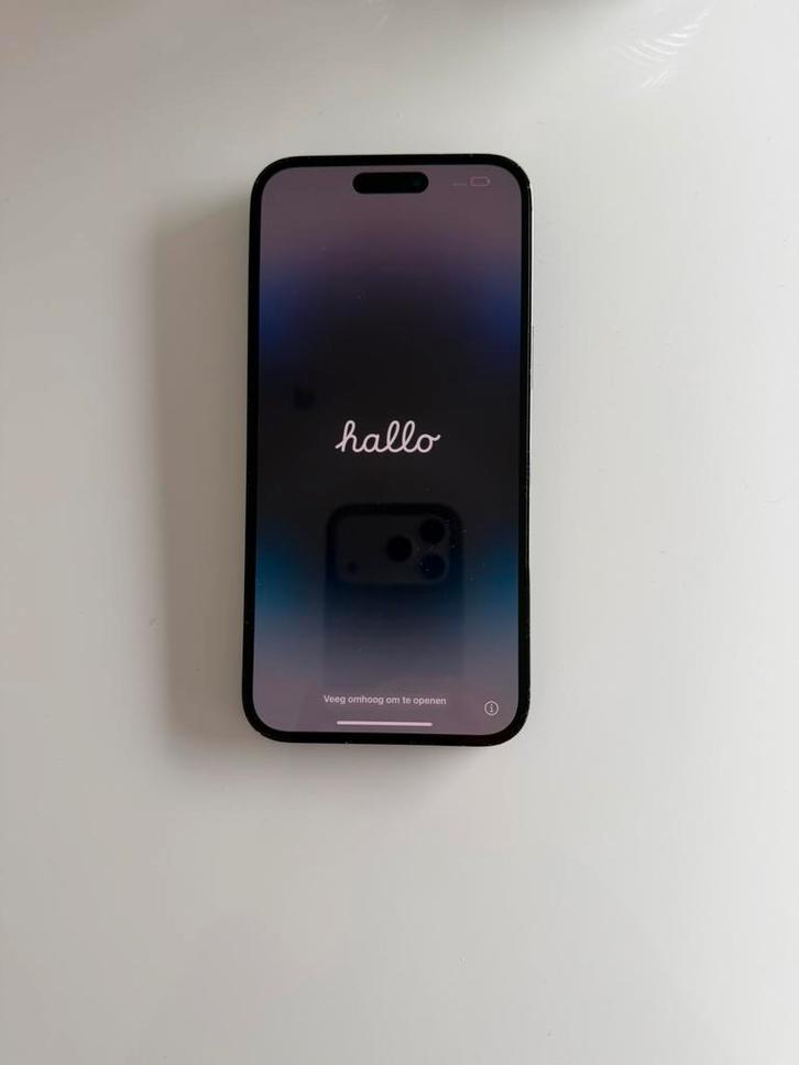 Iphone 14 pro max 128GB, Telecommunicatie, Mobiele telefoons | Apple iPhone, Gebruikt, 128 GB, iPhone 14 Pro Max, Zwart, Ophalen