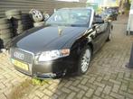 Audi - 2007 - A4 Cabriolet Automaat - 2.0 TFSI - JJK-10-L, Auto's, Gebruikt, 4 cilinders, 4 stoelen, Zwart