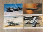 Thijs Postma vliegtuigprenten 11 stuks., Verzamelen, Ophalen of Verzenden, Zo goed als nieuw, Schaalmodel