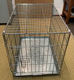 Hondenbench rvs 60x42x51 cm, Dieren en Toebehoren, Ophalen, Gebruikt